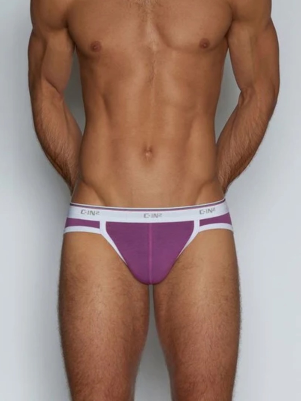 C-IN2 Throwback Briefs in Paden Purple - Men’s Comfortable Cotton Stretch